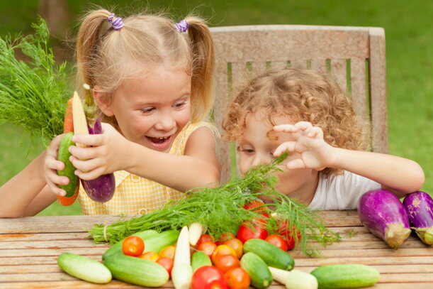 Deti a zelenina