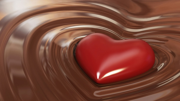 Srdce a čokoláda