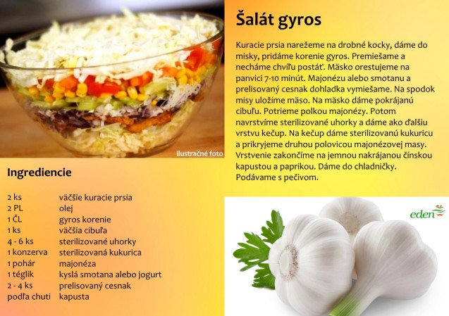 Gyros šalát