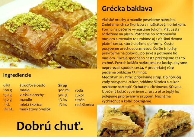 Grécka baklava