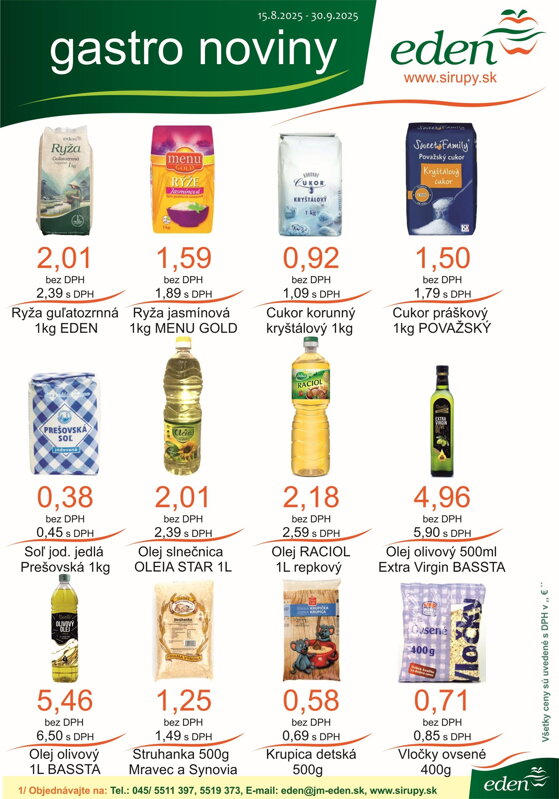 Gastro noviny 15.08.2025 - 30.09.2025
