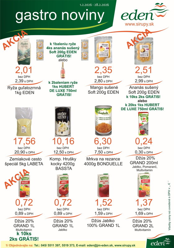 Gastro noviny 01.02.2026 -28.02.2026