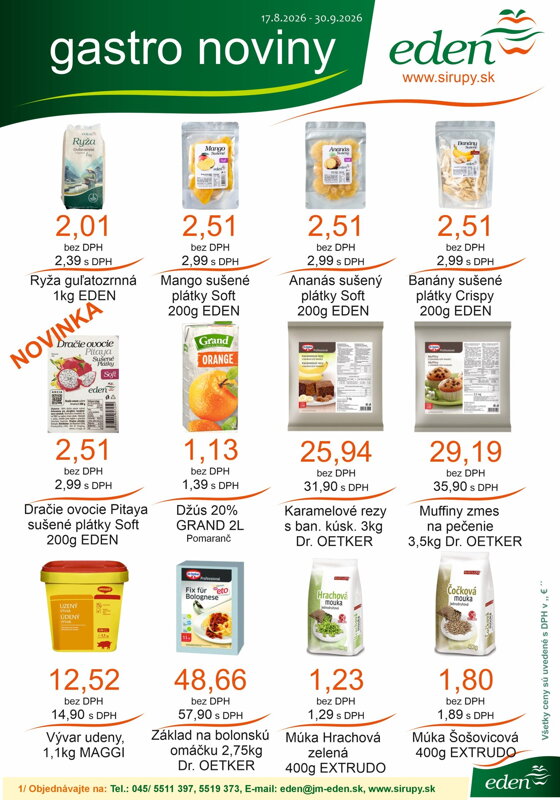 Gastro noviny 17.08.2026 - 30.09.2026