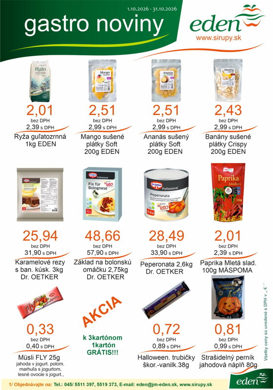 Gastro noviny 01.10.2026 - 31.10.2026